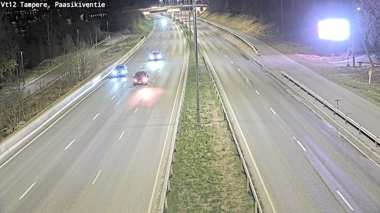Weather Camera Image Road 12 Tampere, Paasikiventie, Tampere, Pirkanmaa