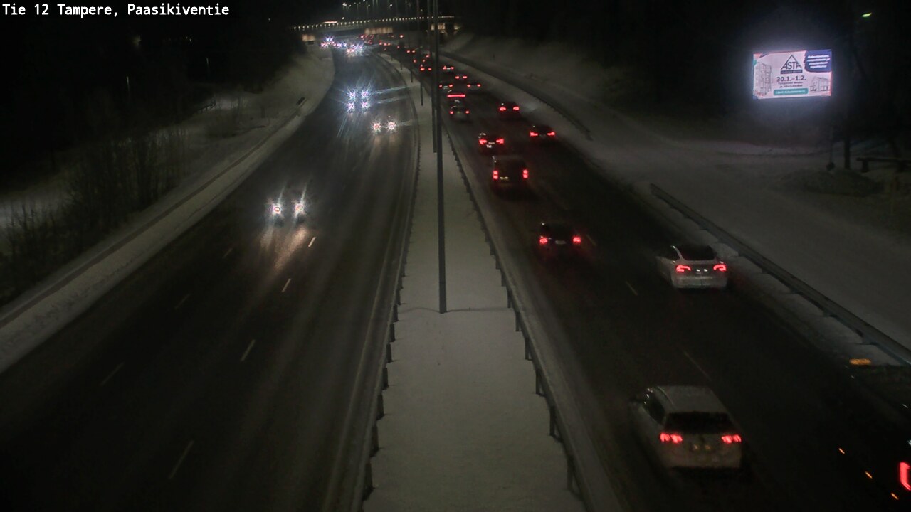 Kelikamerat Kuva Tie 12 Tampere, Paasikiventie, Tampere, Pirkanmaa