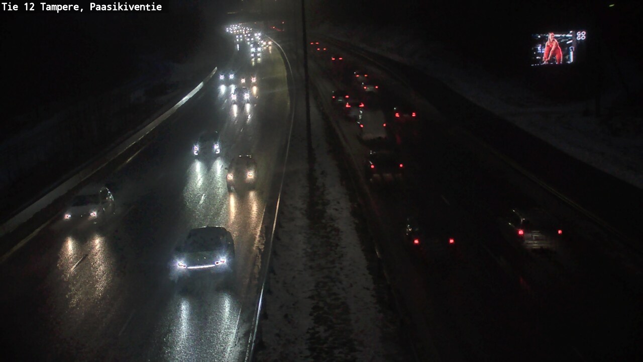 Weather Camera Image Road 12 Tampere, Paasikiventie, Tampere, Pirkanmaa