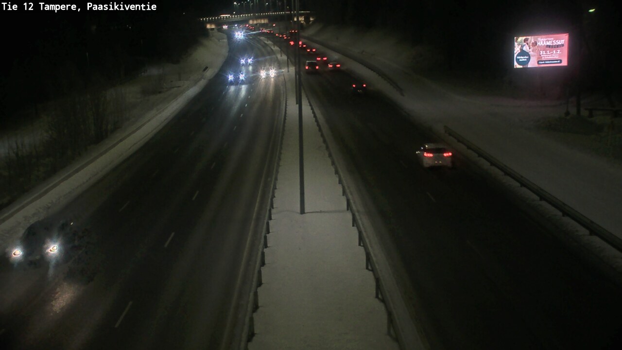 Kelikamerat Kuva Tie 12 Tampere, Paasikiventie, Tampere, Pirkanmaa