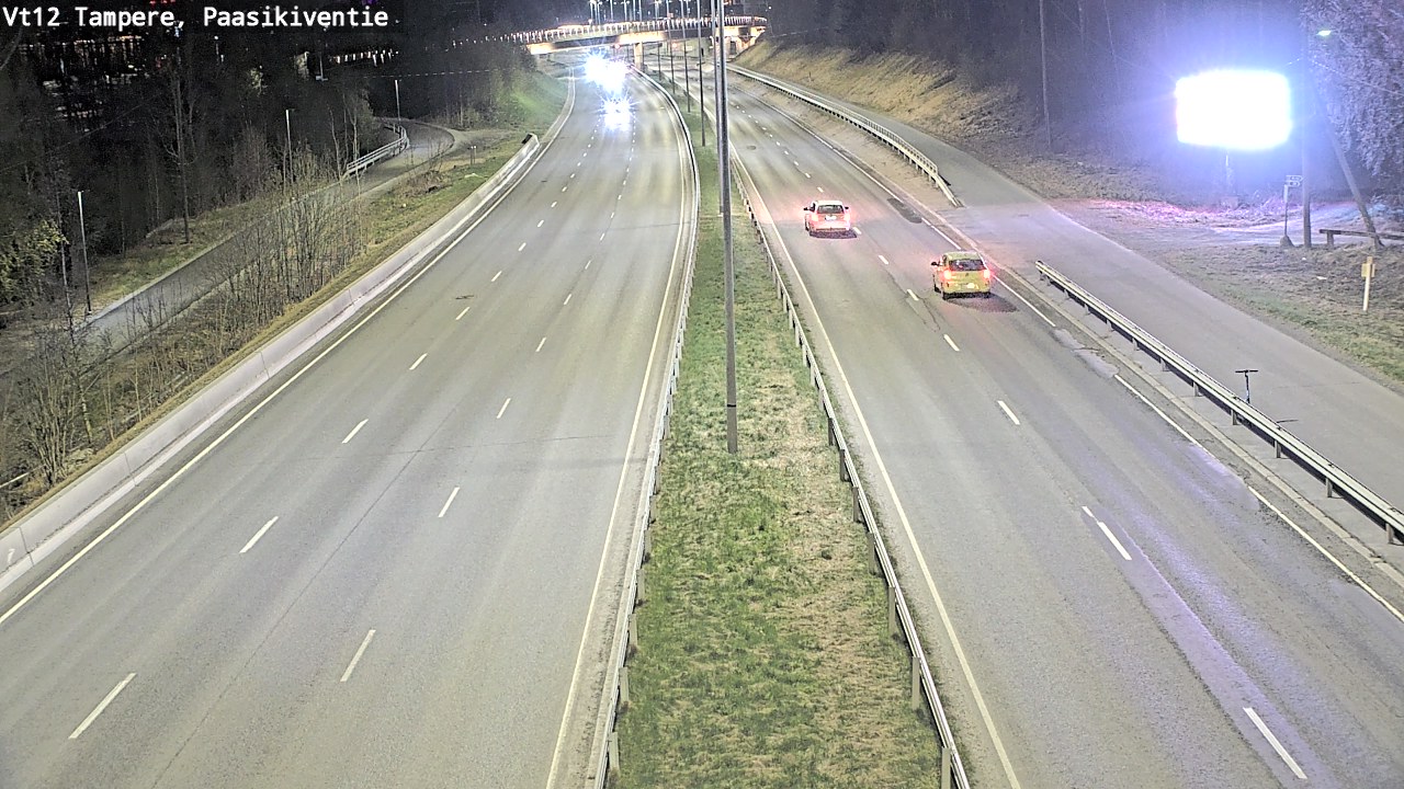 Weather Camera Image Road 12 Tampere, Paasikiventie, Tampere, Pirkanmaa