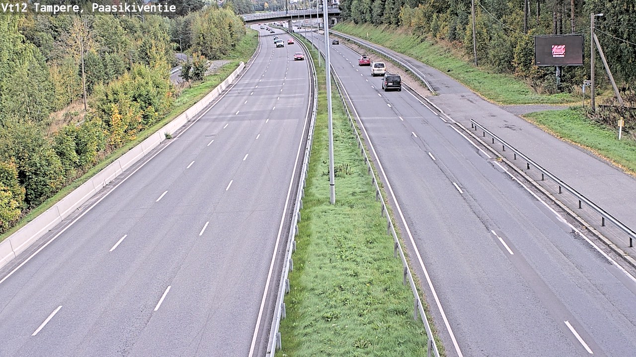 Kelikamerat Kuva Tie 12 Tampere, Paasikiventie, Tampere, Pirkanmaa