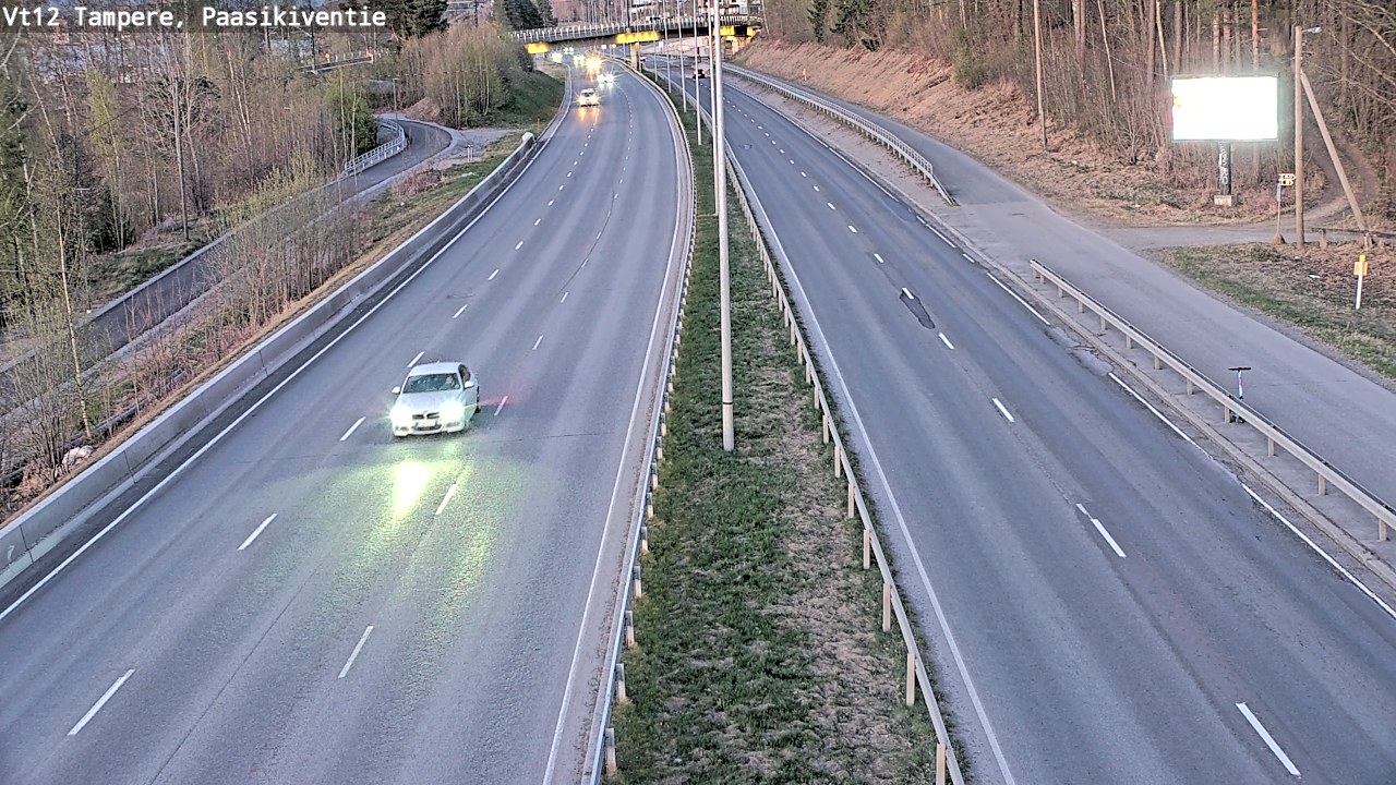 Weather Camera Image Road 12 Tampere, Paasikiventie, Tampere, Pirkanmaa