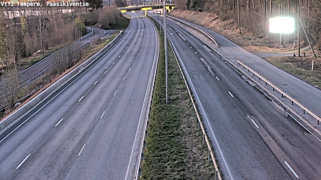Weather Camera Image Road 12 Tampere, Paasikiventie, Tampere, Pirkanmaa