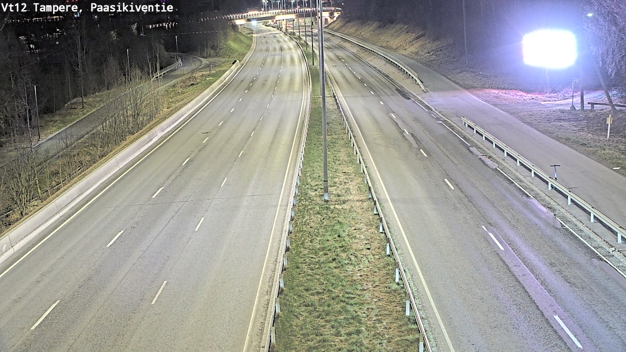 Weather Camera Image Road 12 Tampere, Paasikiventie, Tampere, Pirkanmaa