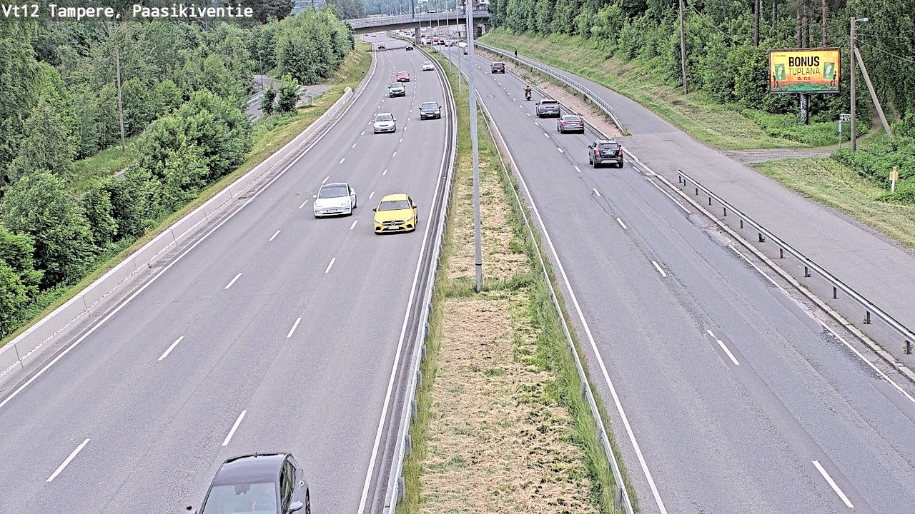 Kelikamerat Kuva Tie 12 Tampere, Paasikiventie, Tampere, Pirkanmaa