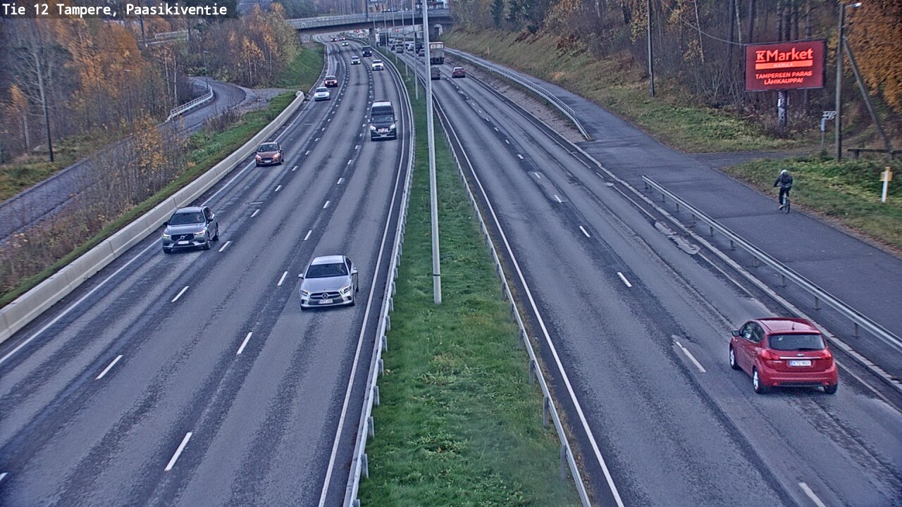 Kelikamerat Kuva Tie 12 Tampere, Paasikiventie, Tampere, Pirkanmaa