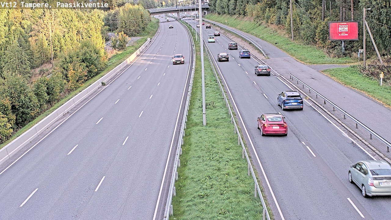 Kelikamerat Kuva Tie 12 Tampere, Paasikiventie, Tampere, Pirkanmaa