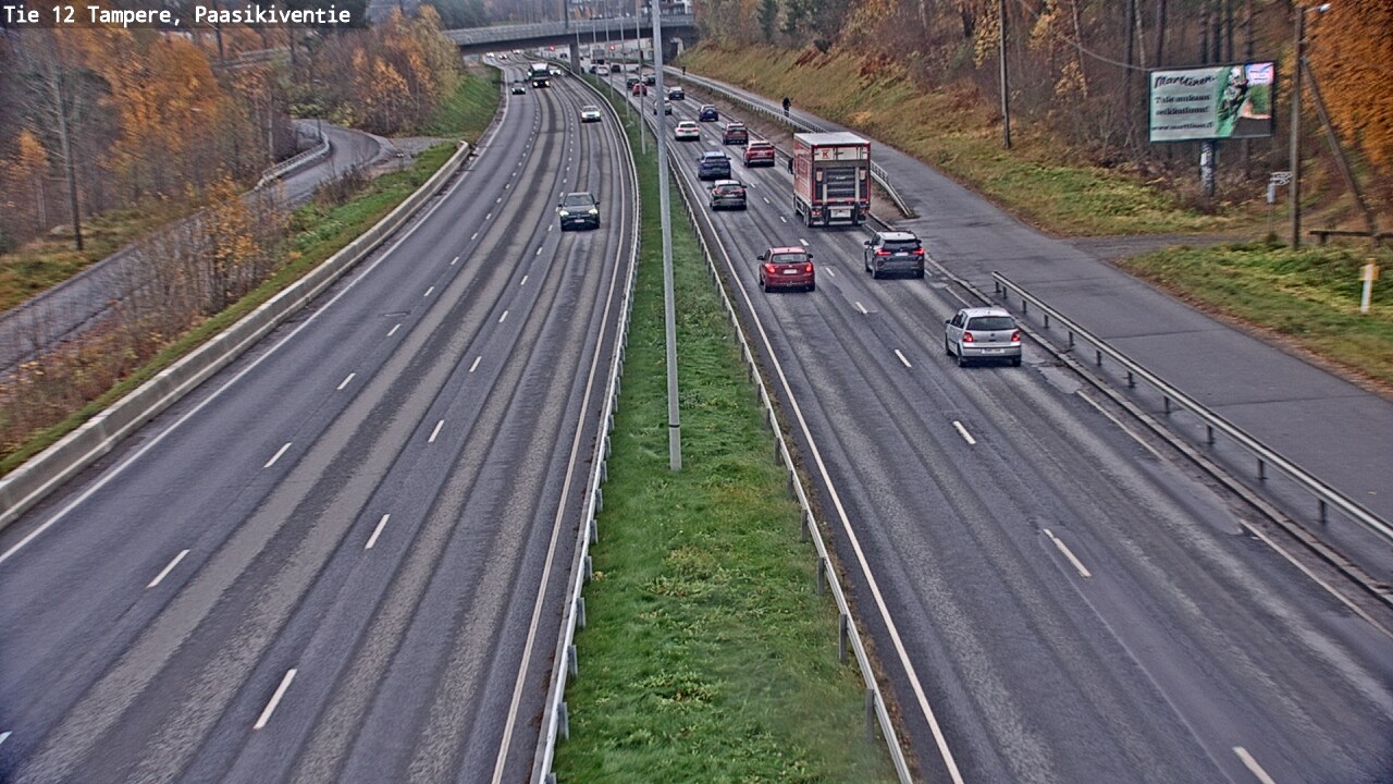 Kelikamerat Kuva Tie 12 Tampere, Paasikiventie, Tampere, Pirkanmaa