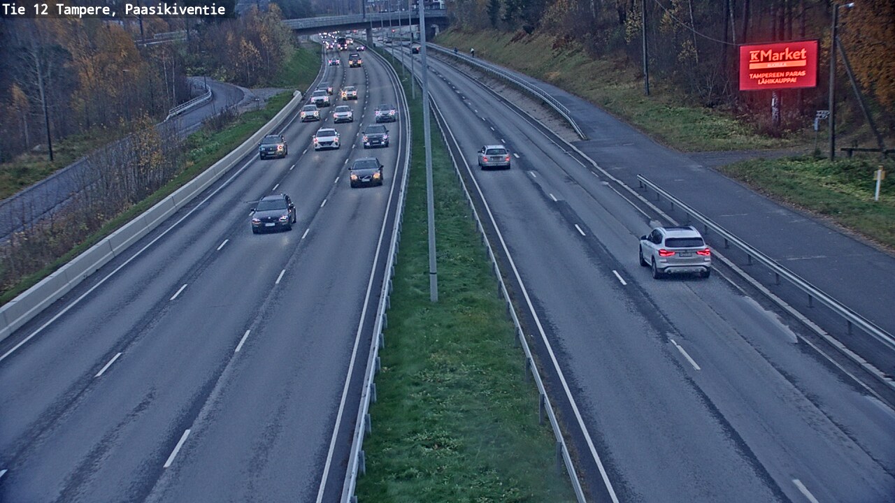 Kelikamerat Kuva Tie 12 Tampere, Paasikiventie, Tampere, Pirkanmaa