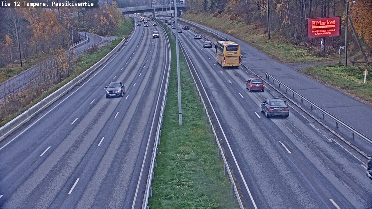 Kelikamerat Kuva Tie 12 Tampere, Paasikiventie, Tampere, Pirkanmaa