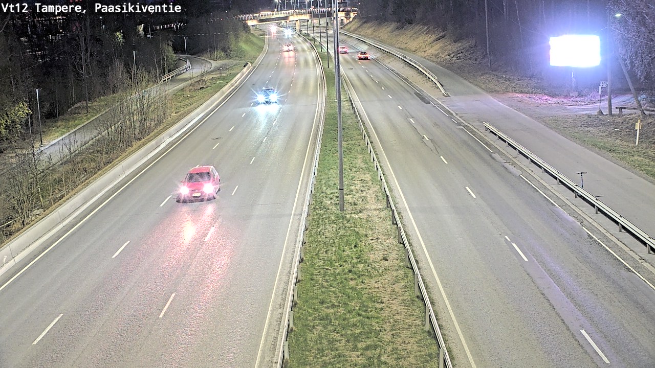 Weather Camera Image Road 12 Tampere, Paasikiventie, Tampere, Pirkanmaa
