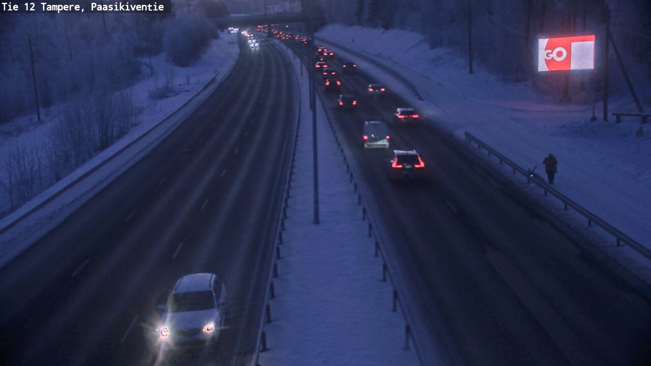 Kelikamerat Kuva Tie 12 Tampere, Paasikiventie, Tampere, Pirkanmaa