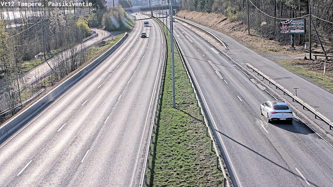 Weather Camera Image Road 12 Tampere, Paasikiventie, Tampere, Pirkanmaa