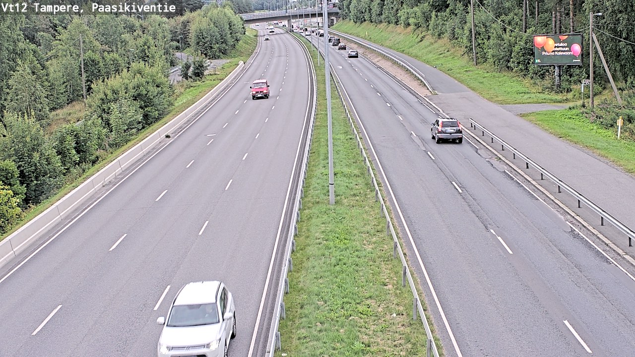 Weather Camera Image Road 12 Tampere, Paasikiventie, Tampere, Pirkanmaa