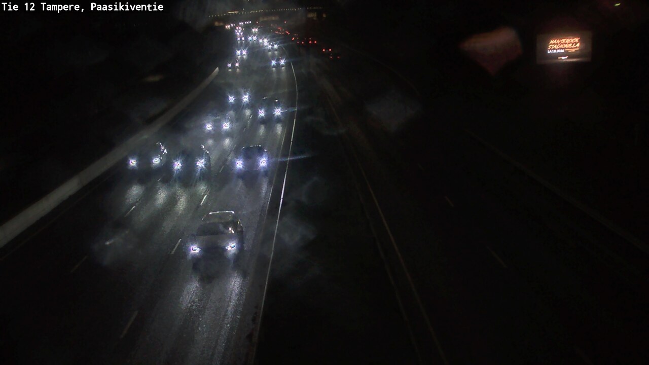 Kelikamerat Kuva Tie 12 Tampere, Paasikiventie, Tampere, Pirkanmaa