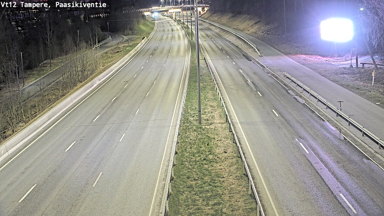 Weather Camera Image Road 12 Tampere, Paasikiventie, Tampere, Pirkanmaa