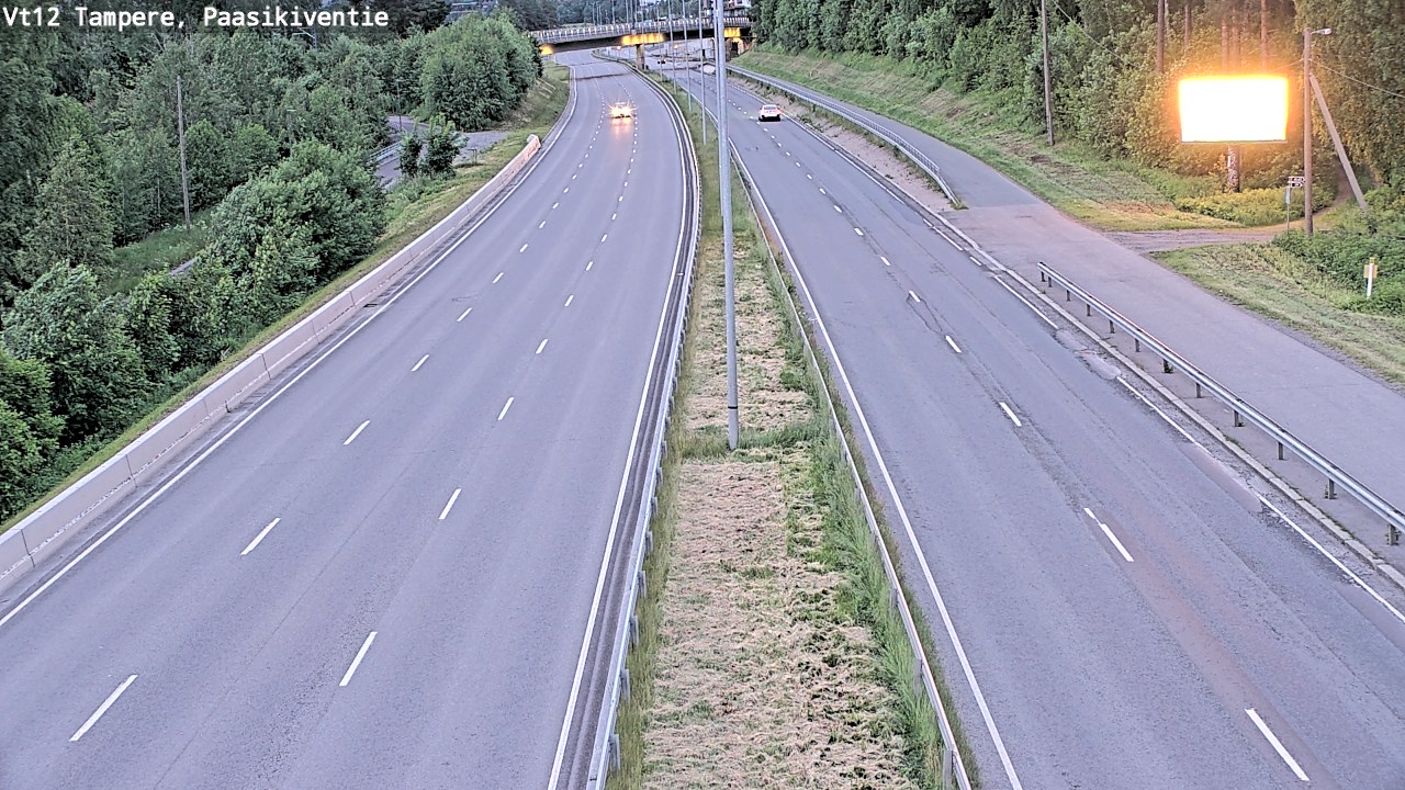 Kelikamerat Kuva Tie 12 Tampere, Paasikiventie, Tampere, Pirkanmaa