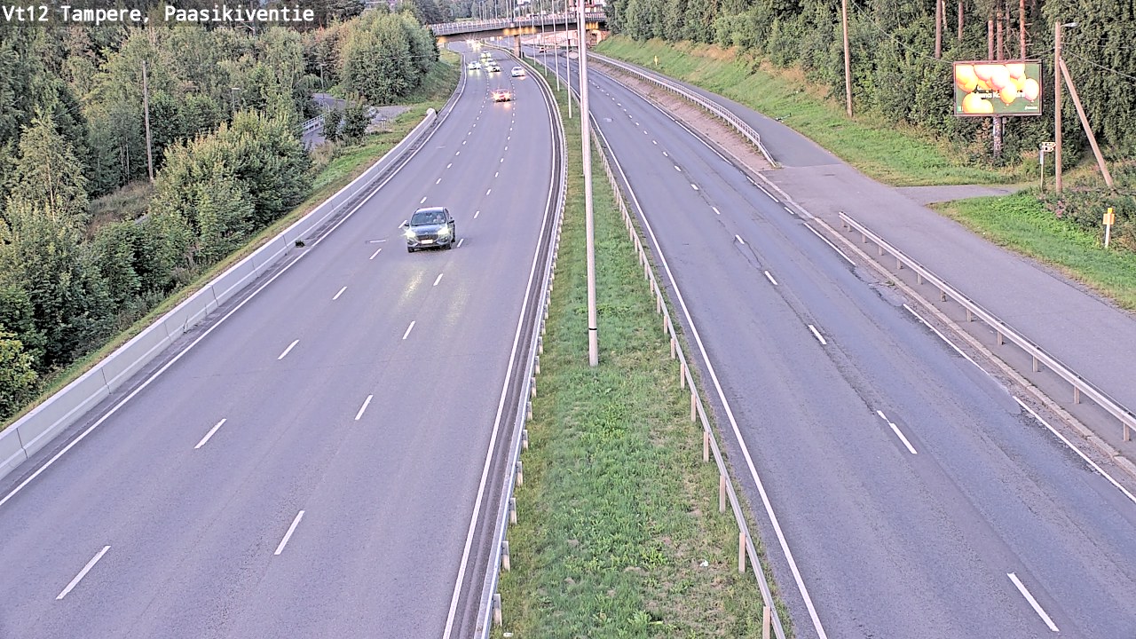 Kelikamerat Kuva Tie 12 Tampere, Paasikiventie, Tampere, Pirkanmaa