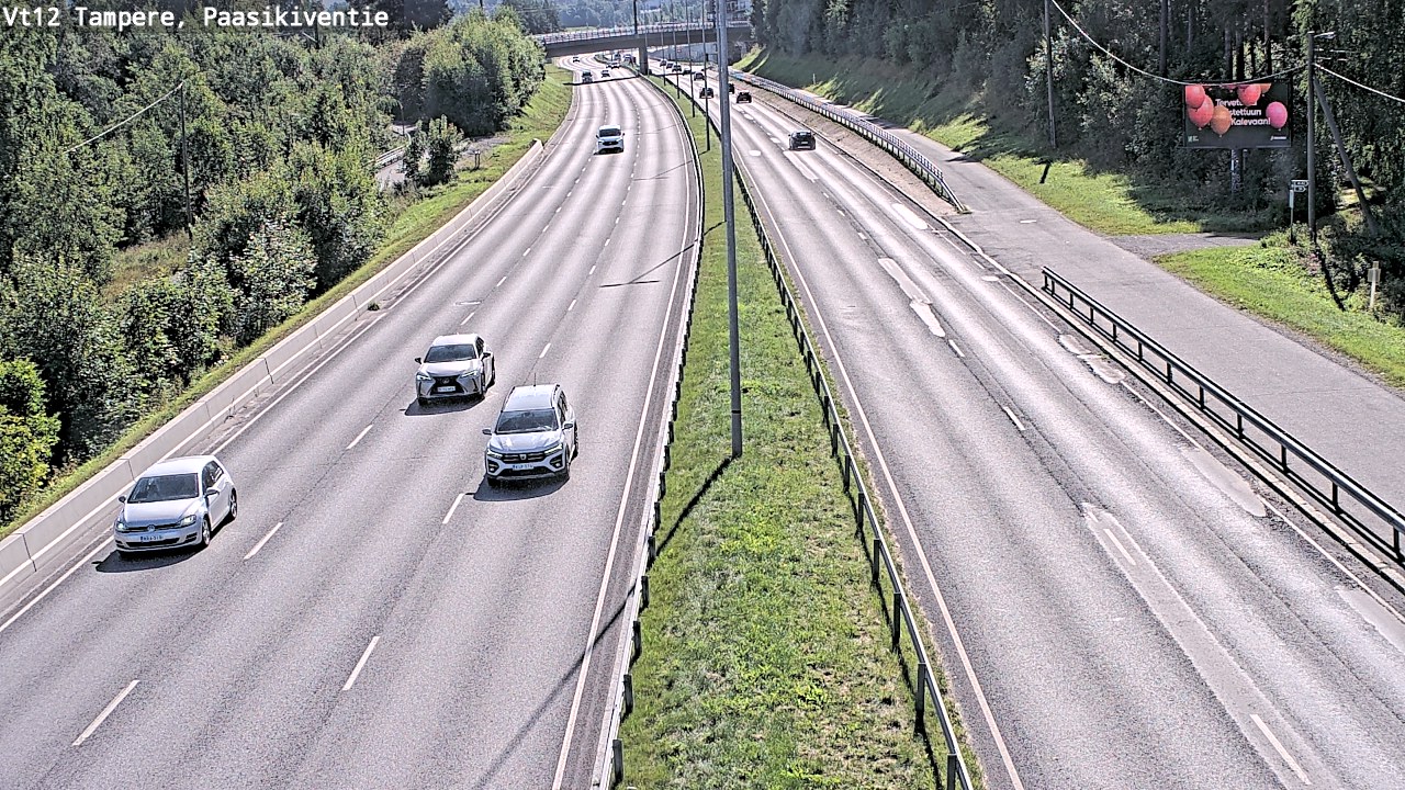 Kelikamerat Kuva Tie 12 Tampere, Paasikiventie, Tampere, Pirkanmaa