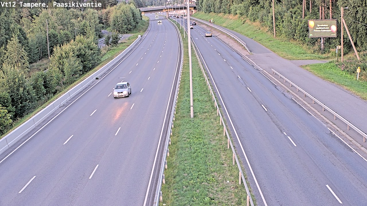 Kelikamerat Kuva Tie 12 Tampere, Paasikiventie, Tampere, Pirkanmaa