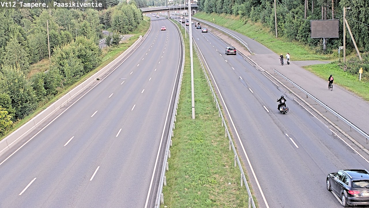 Kelikamerat Kuva Tie 12 Tampere, Paasikiventie, Tampere, Pirkanmaa