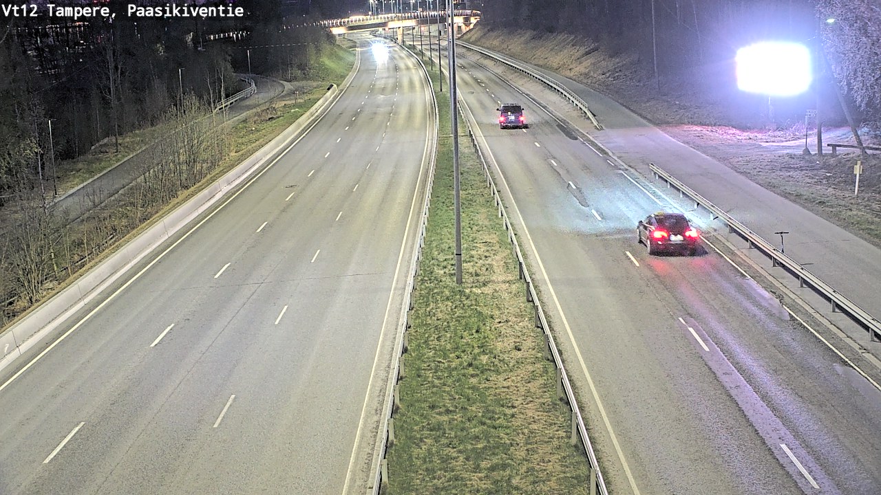 Weather Camera Image Väg 12 Tammerfors, Paasikiventie, Tampere, Pirkanmaa