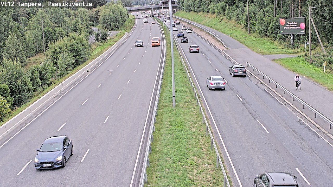 Weather Camera Image Road 12 Tampere, Paasikiventie, Tampere, Pirkanmaa