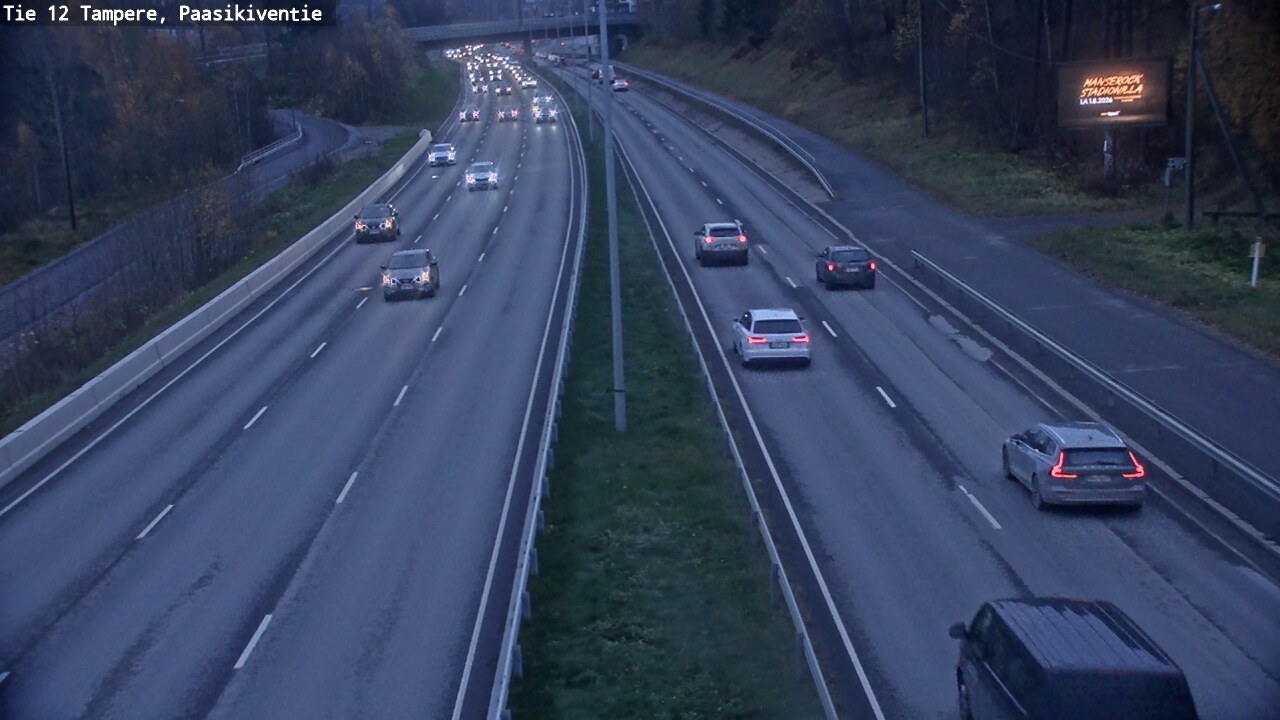 Kelikamerat Kuva Tie 12 Tampere, Paasikiventie, Tampere, Pirkanmaa