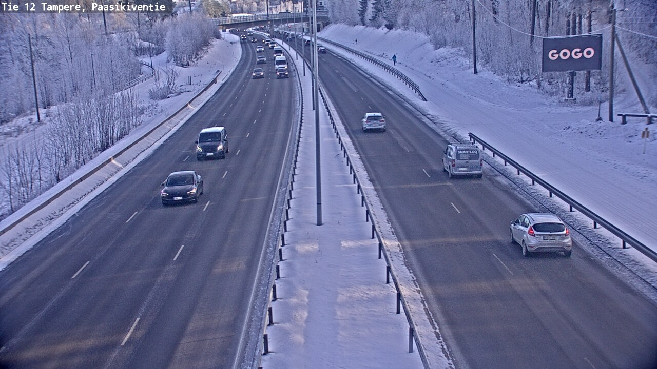 Kelikamerat Kuva Tie 12 Tampere, Paasikiventie, Tampere, Pirkanmaa