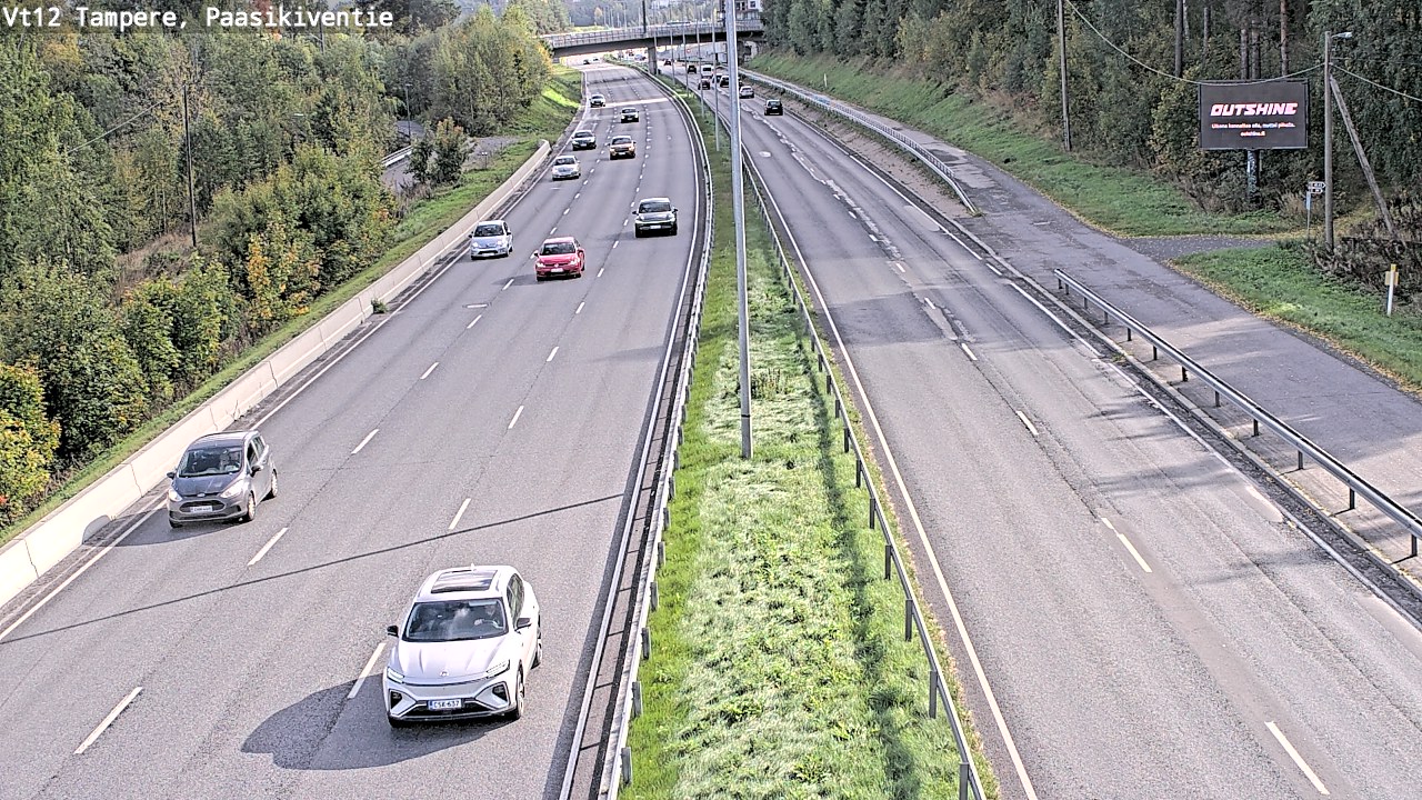 Kelikamerat Kuva Tie 12 Tampere, Paasikiventie, Tampere, Pirkanmaa