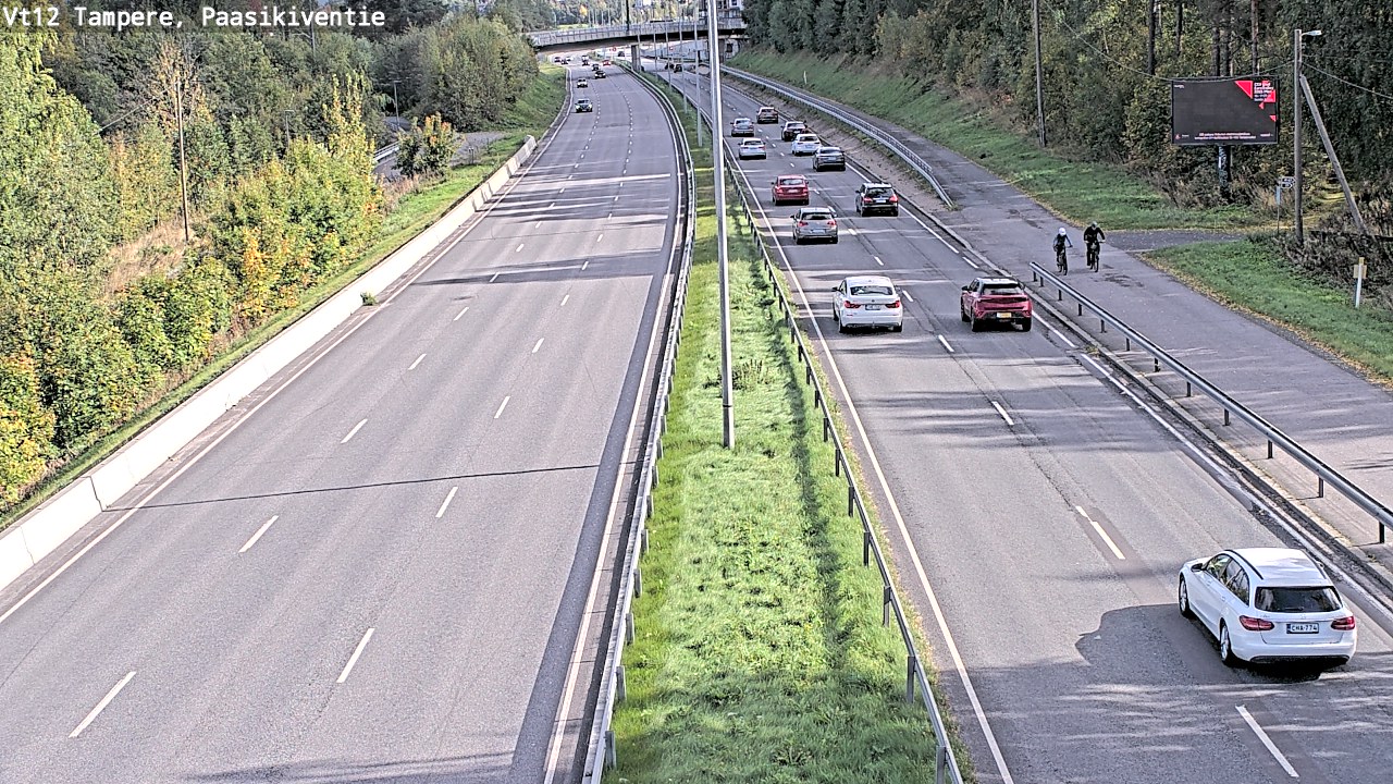 Kelikamerat Kuva Tie 12 Tampere, Paasikiventie, Tampere, Pirkanmaa