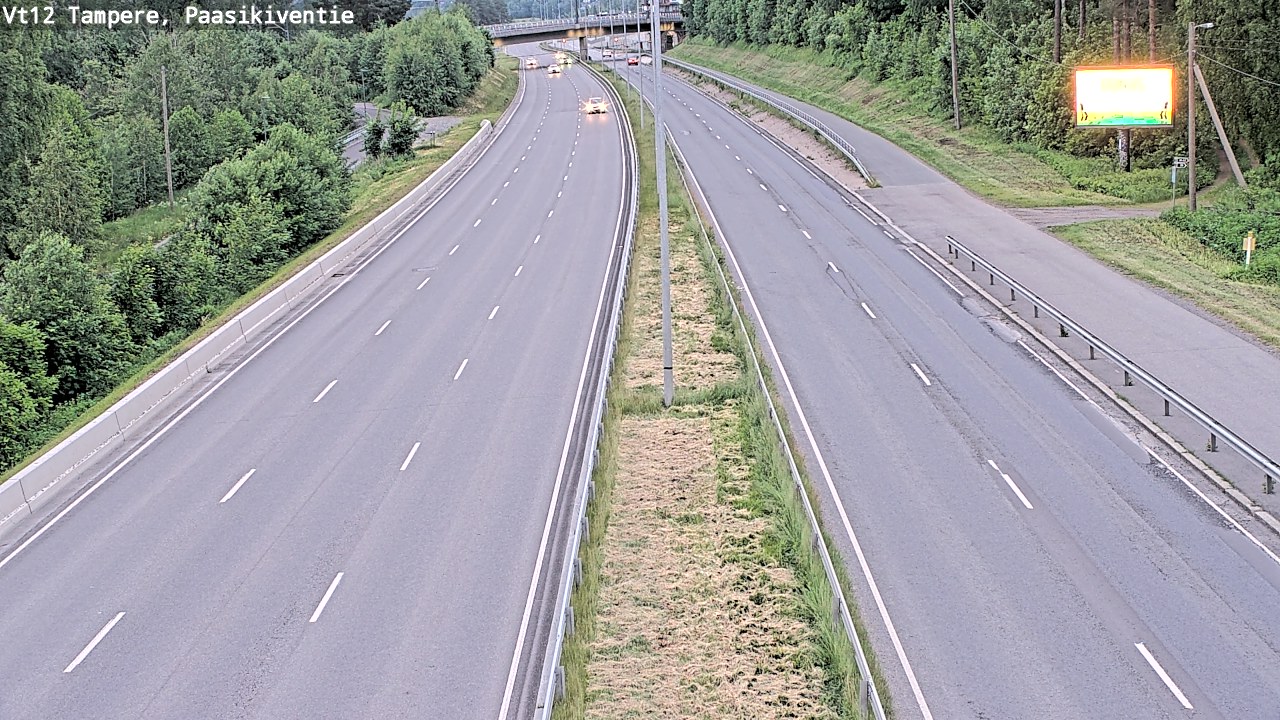 Kelikamerat Kuva Tie 12 Tampere, Paasikiventie, Tampere, Pirkanmaa