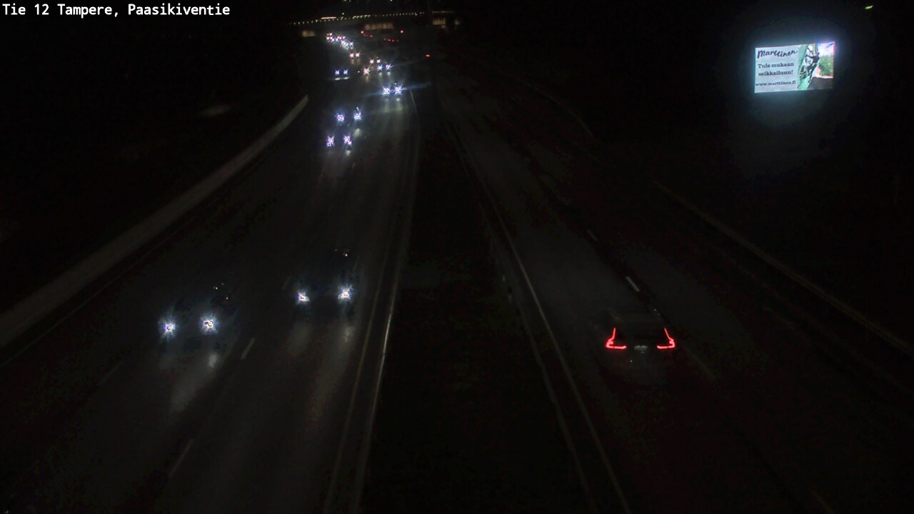 Kelikamerat Kuva Tie 12 Tampere, Paasikiventie, Tampere, Pirkanmaa