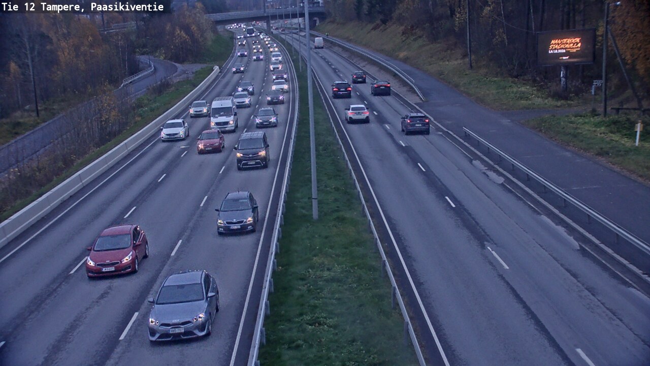 Kelikamerat Kuva Tie 12 Tampere, Paasikiventie, Tampere, Pirkanmaa