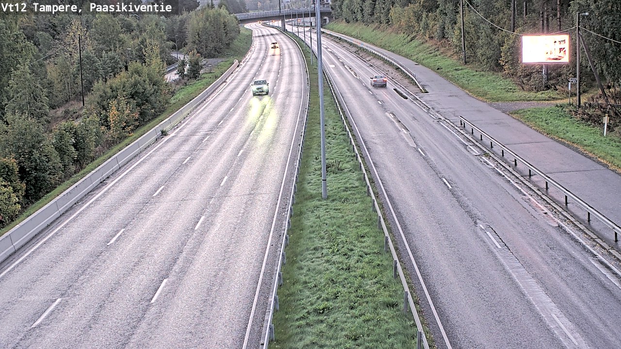 Kelikamerat Kuva Tie 12 Tampere, Paasikiventie, Tampere, Pirkanmaa