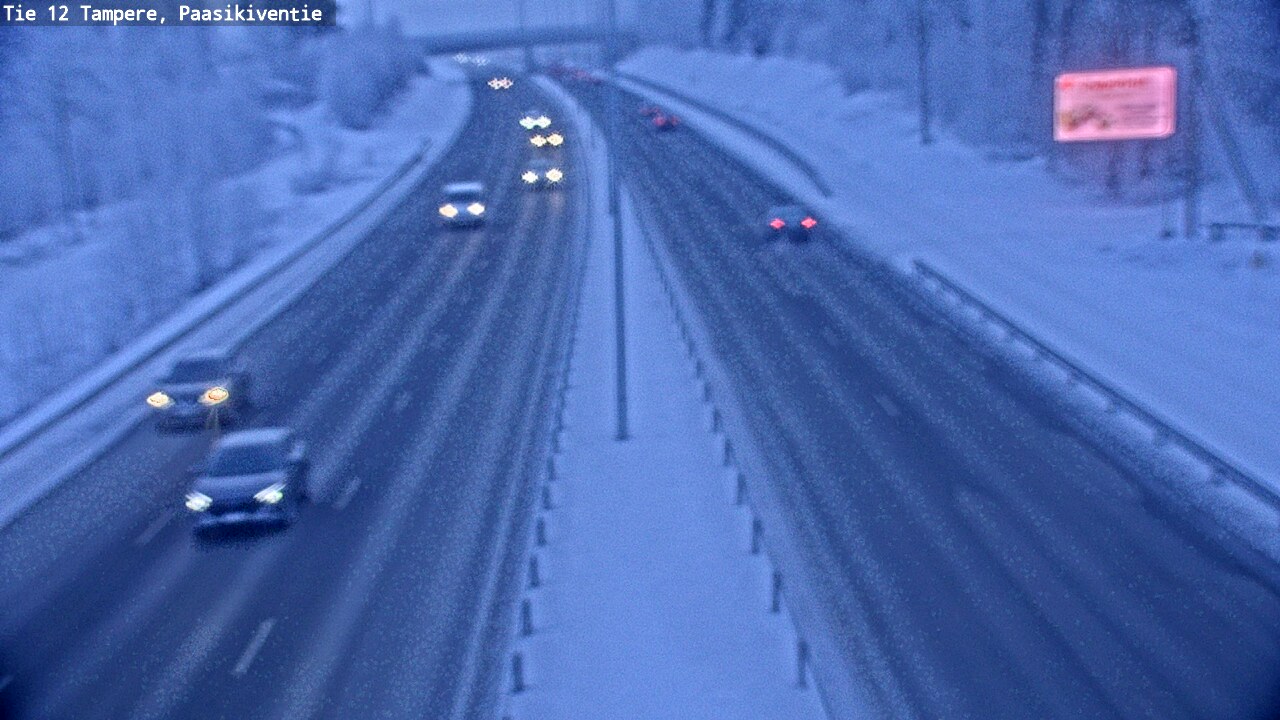 Kelikamerat Kuva Tie 12 Tampere, Paasikiventie, Tampere, Pirkanmaa