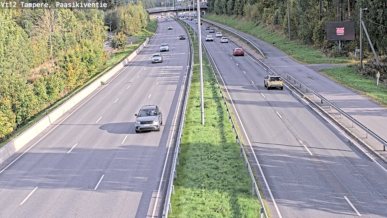 Kelikamerat Kuva Tie 12 Tampere, Paasikiventie, Tampere, Pirkanmaa