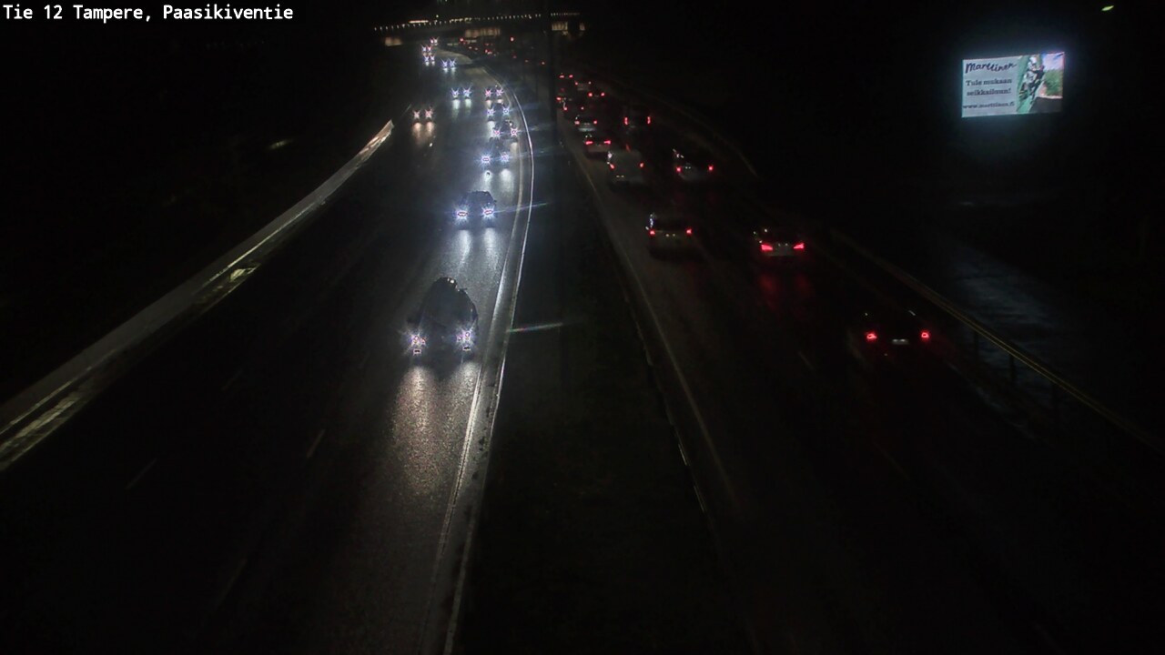 Kelikamerat Kuva Tie 12 Tampere, Paasikiventie, Tampere, Pirkanmaa