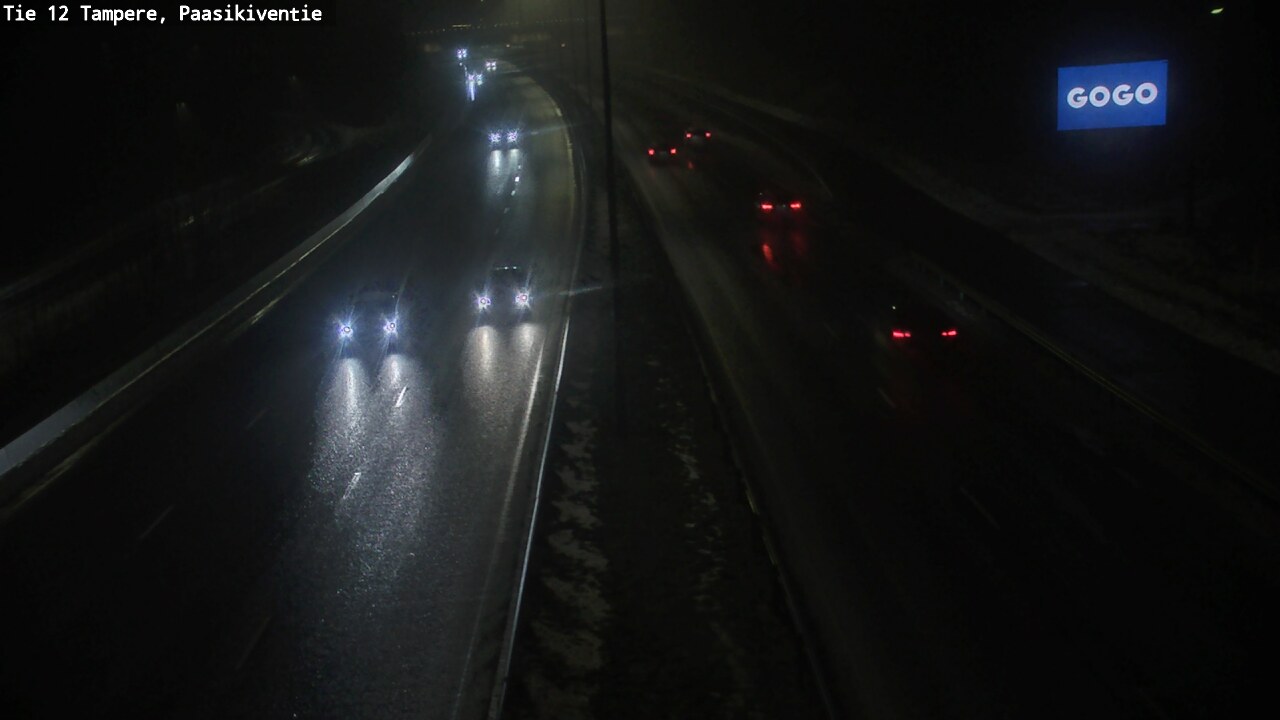 Weather Camera Image Road 12 Tampere, Paasikiventie, Tampere, Pirkanmaa