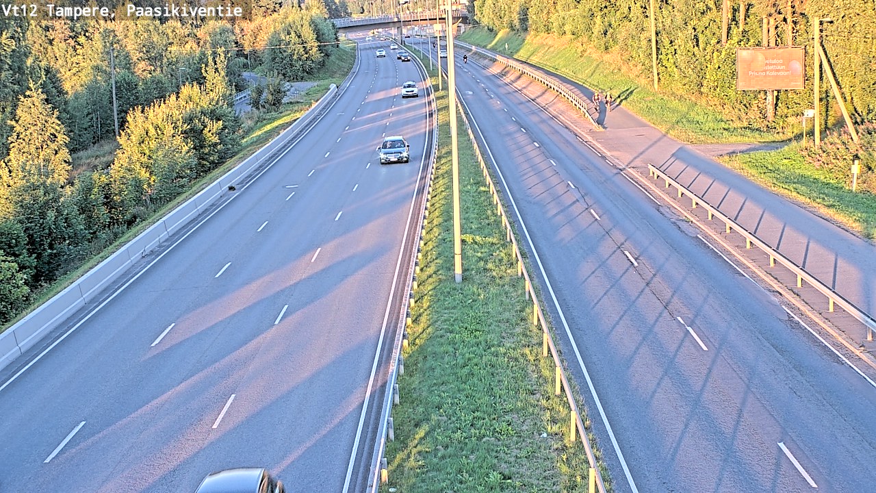 Kelikamerat Kuva Tie 12 Tampere, Paasikiventie, Tampere, Pirkanmaa