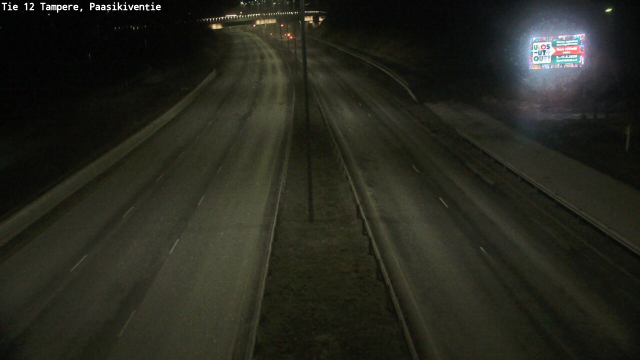 Weather Camera Image Road 12 Tampere, Paasikiventie, Tampere, Pirkanmaa