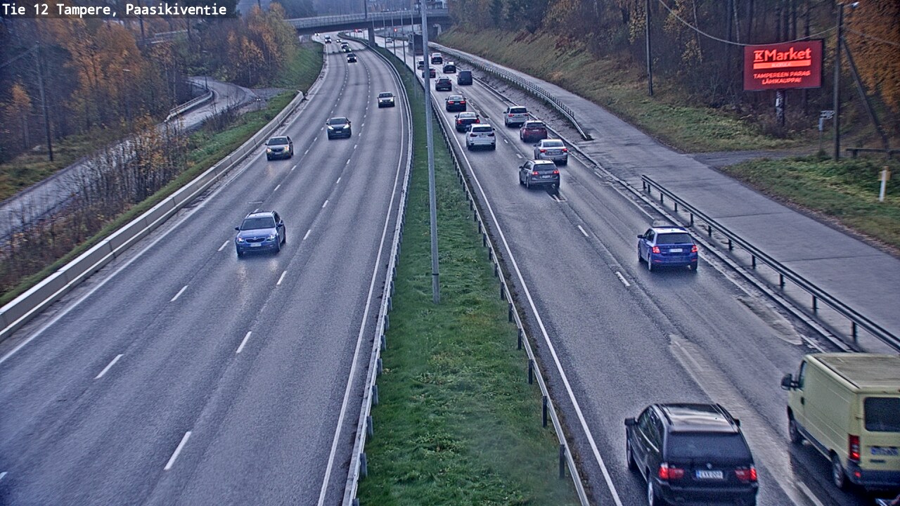 Kelikamerat Kuva Tie 12 Tampere, Paasikiventie, Tampere, Pirkanmaa