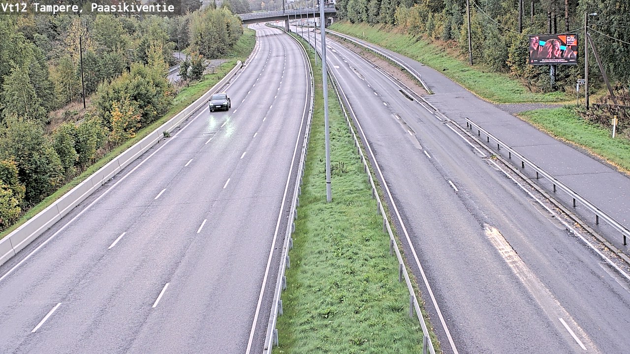Kelikamerat Kuva Tie 12 Tampere, Paasikiventie, Tampere, Pirkanmaa