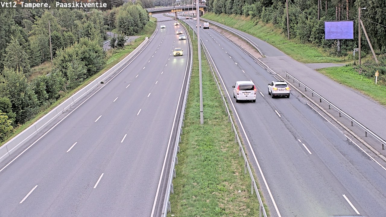Weather Camera Image Road 12 Tampere, Paasikiventie, Tampere, Pirkanmaa