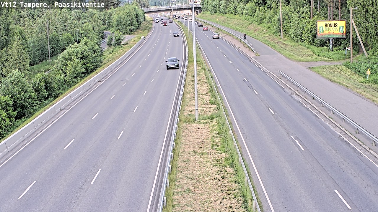 Kelikamerat Kuva Tie 12 Tampere, Paasikiventie, Tampere, Pirkanmaa