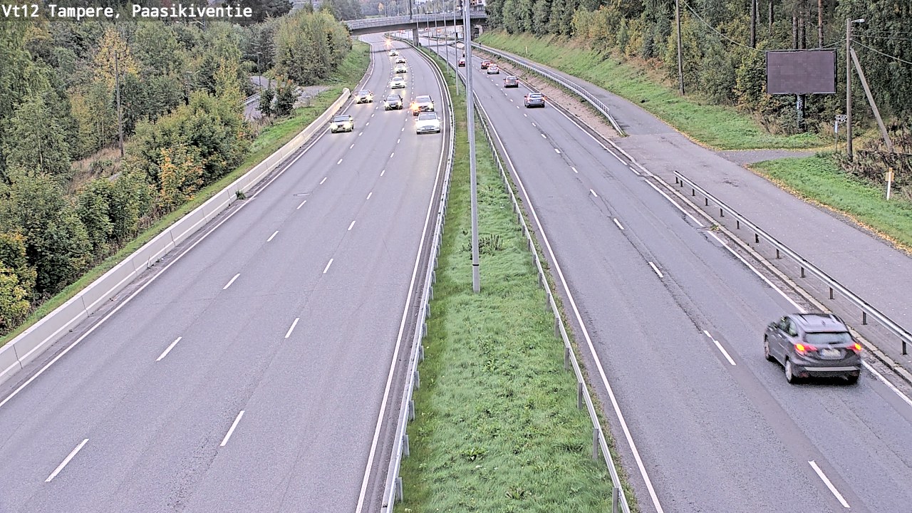 Kelikamerat Kuva Tie 12 Tampere, Paasikiventie, Tampere, Pirkanmaa