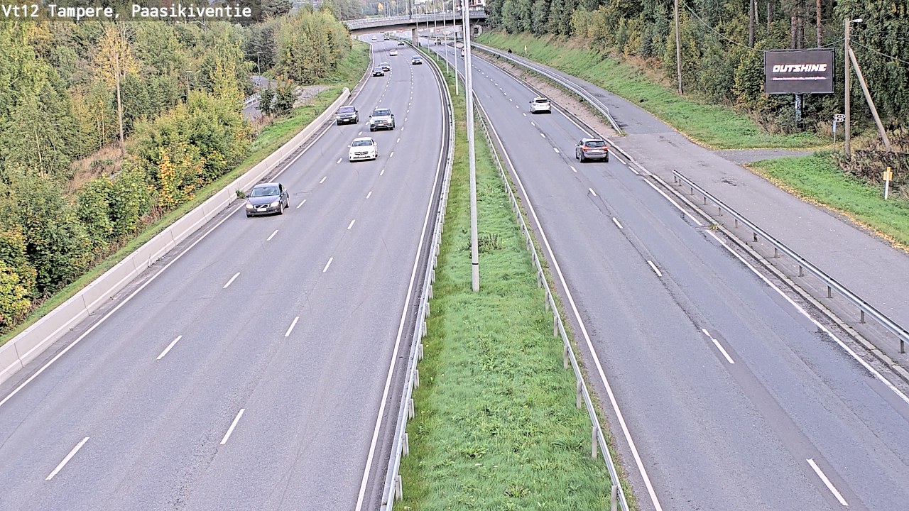 Kelikamerat Kuva Tie 12 Tampere, Paasikiventie, Tampere, Pirkanmaa