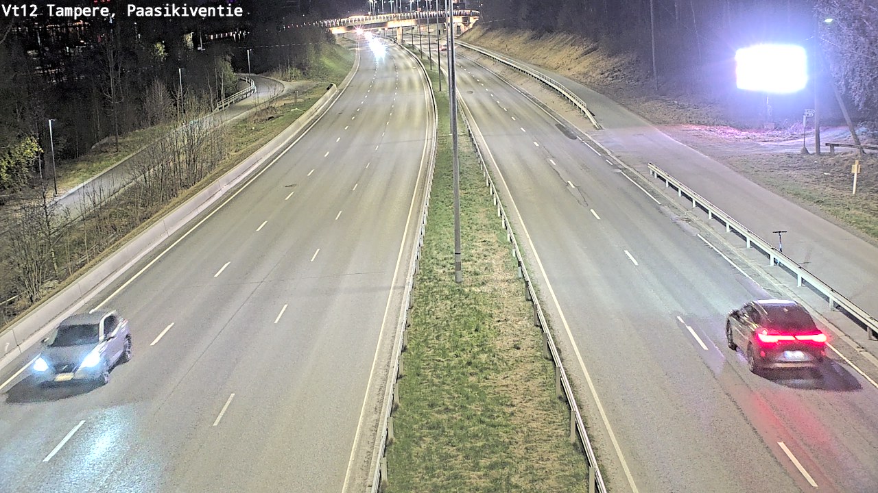 Weather Camera Image Road 12 Tampere, Paasikiventie, Tampere, Pirkanmaa