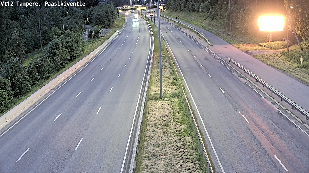 Kelikamerat Kuva Tie 12 Tampere, Paasikiventie, Tampere, Pirkanmaa